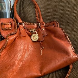 Michael Kors leather handbag